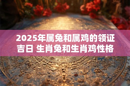 2025年属兔和属鸡的领证吉日 生肖兔和生肖鸡性格详解