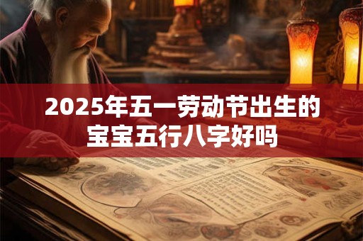 2025年五一劳动节出生的宝宝五行八字好吗