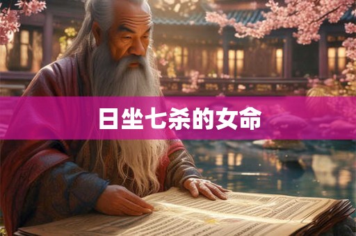 日坐七杀的女命