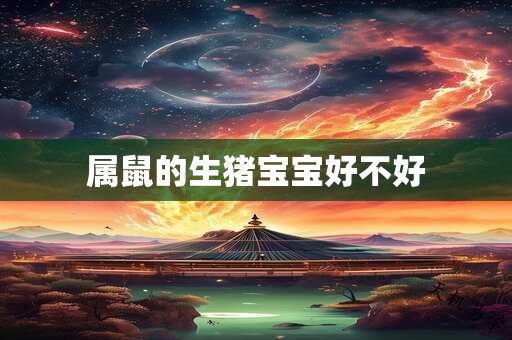 属鼠的生猪宝宝好不好