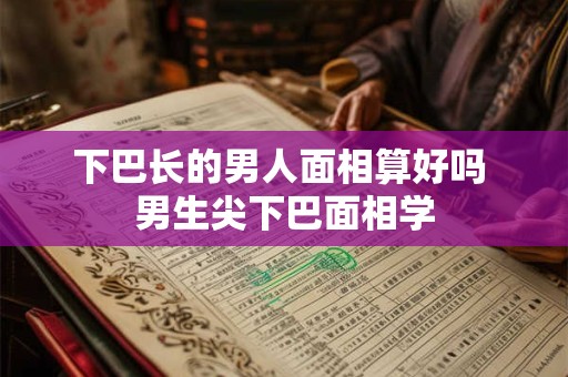 下巴长的男人面相算好吗 男生尖下巴面相学