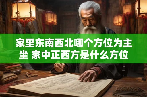 家里东南西北哪个方位为主坐 家中正西方是什么方位