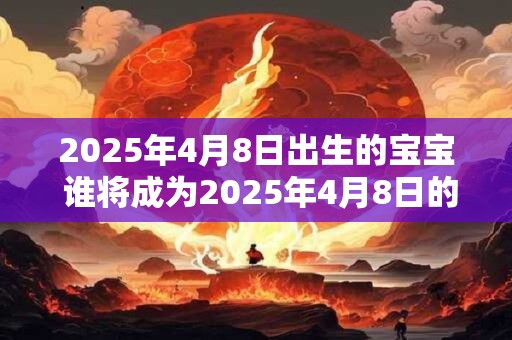 2025年4月8日出生的宝宝 谁将成为2025年4月8日的宝宝