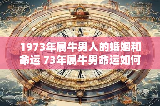 1973年属牛男人的婚姻和命运 73年属牛男命运如何