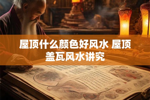 屋顶什么颜色好风水 屋顶盖瓦风水讲究