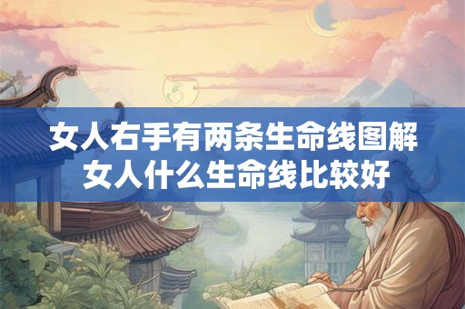 女人右手有两条生命线图解 女人什么生命线比较好 女人右手有两条生命线图解 女人什么生命线比较好
