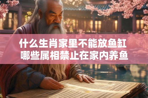 什么生肖家里不能放鱼缸 哪些属相禁止在家内养鱼