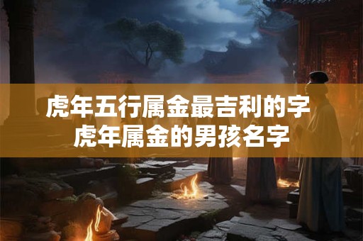 虎年五行属金最吉利的字 虎年属金的男孩名字