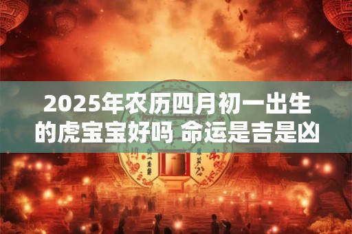 2025年农历四月初一出生的虎宝宝好吗 命运是吉是凶