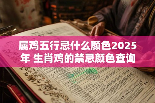 属鸡五行忌什么颜色2025年 生肖鸡的禁忌颜色查询