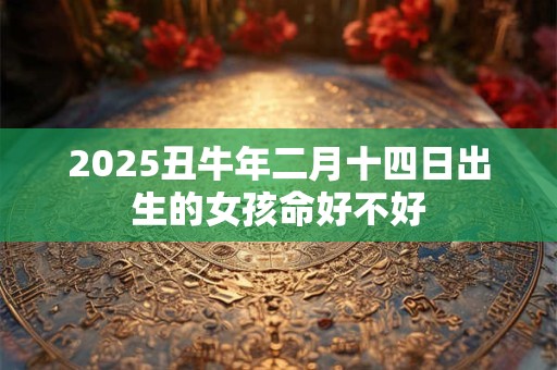 2025丑牛年二月十四日出生的女孩命好不好