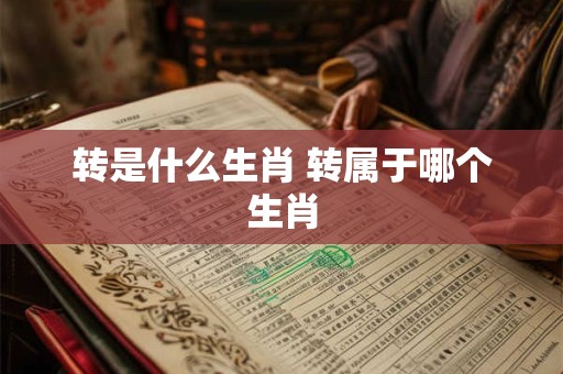 转是什么生肖 转属于哪个生肖