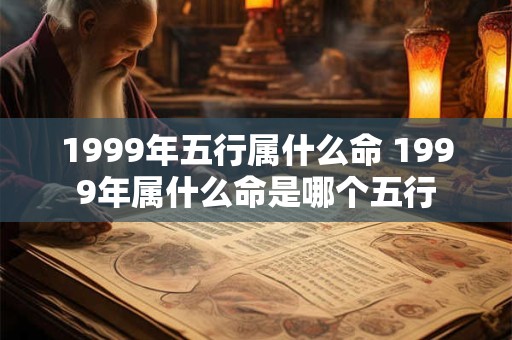 1999年五行属什么命 1999年属什么命是哪个五行