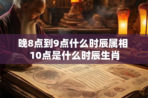 晚8点到9点什么时辰属相 10点是什么时辰生肖