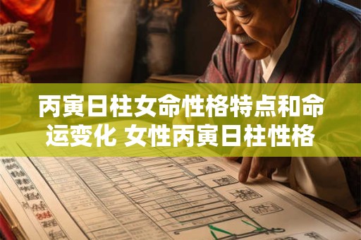 丙寅日柱女命性格特点和命运变化 女性丙寅日柱性格和命运