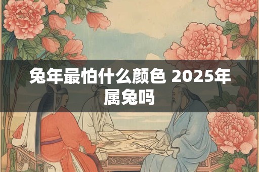 兔年最怕什么颜色 2025年属兔吗