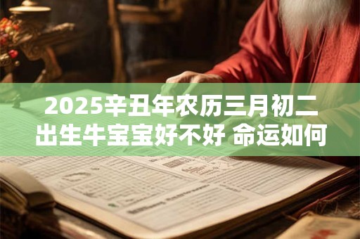 2025辛丑年农历三月初二出生牛宝宝好不好 命运如何