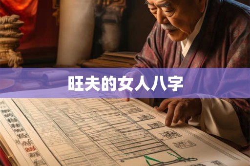 旺夫的女人八字