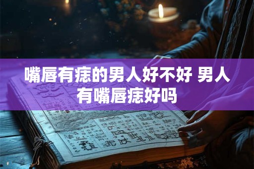 详细阅读:嘴唇有痣的男人好不好 男人有嘴唇痣好吗 嘴唇有痣的男人好不好 男人有嘴唇痣好吗