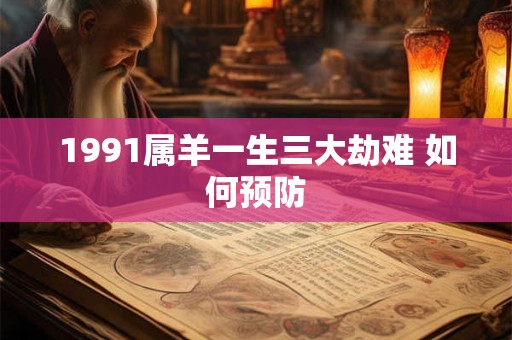 1991属羊一生三大劫难 如何预防