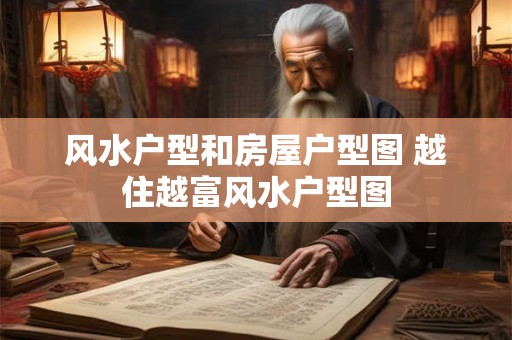风水户型和房屋户型图 越住越富风水户型图