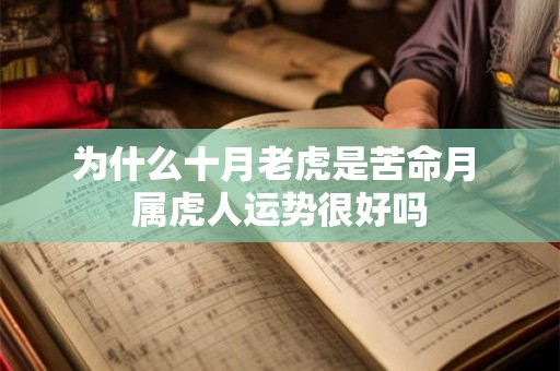 为什么十月老虎是苦命月 属虎人运势很好吗