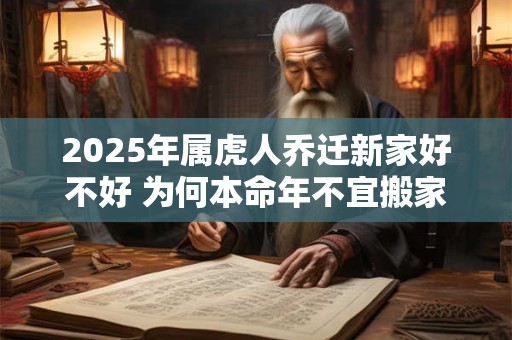 2025年属虎人乔迁新家好不好 为何本命年不宜搬家