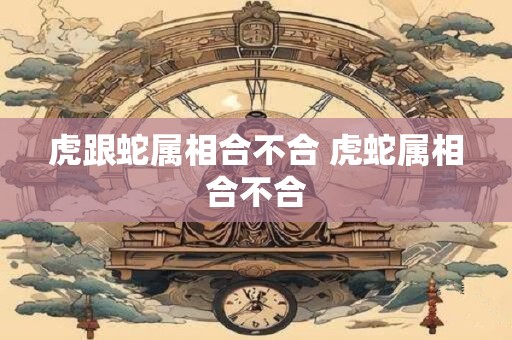 虎跟蛇属相合不合 虎蛇属相合不合