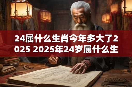 24属什么生肖今年多大了2025 2025年24岁属什么生肖