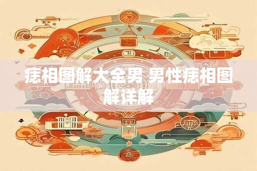 痣相图解大全男 男性痣相图解详解