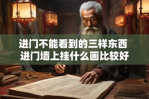 进门不能看到的三样东西 进门墙上挂什么画比较好