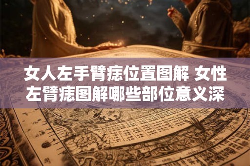 女人左手臂痣位置图解 女性左臂痣图解哪些部位意义深远