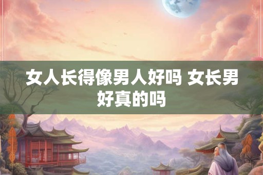 女人长得像男人好吗 女长男好真的吗