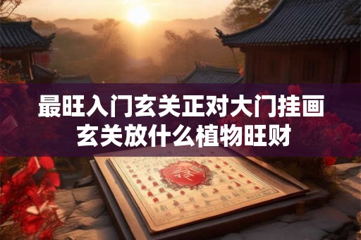 最旺入门玄关正对大门挂画 玄关放什么植物旺财