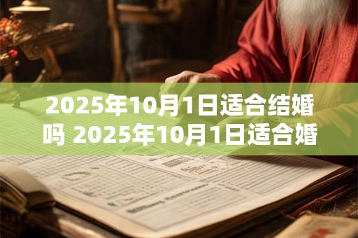 2025年10月1日适合结婚吗 2025年10月1日适合婚礼吗