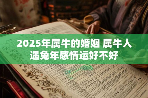 2025年属牛的婚姻 属牛人遇兔年感情运好不好