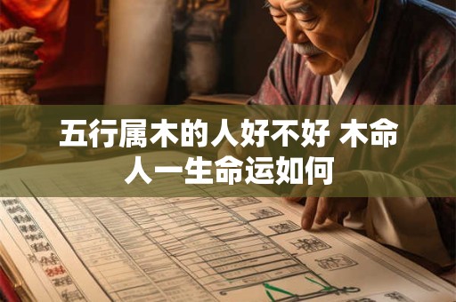 五行属木的人好不好 木命人一生命运如何