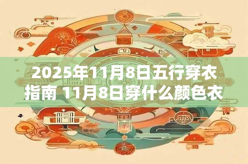 2025年11月8日五行穿衣指南 11月8日穿什么颜色衣服