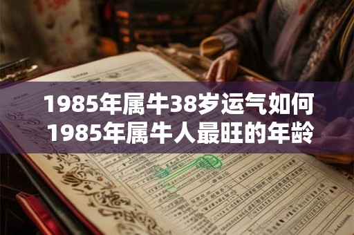 1985年属牛38岁运气如何 1985年属牛人最旺的年龄