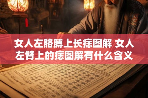 女人左胳膊上长痣图解 女人左臂上的痣图解有什么含义