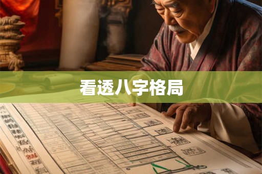 看透八字格局
