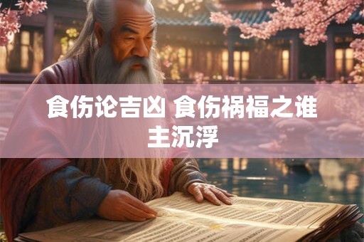 食伤论吉凶 食伤祸福之谁主沉浮