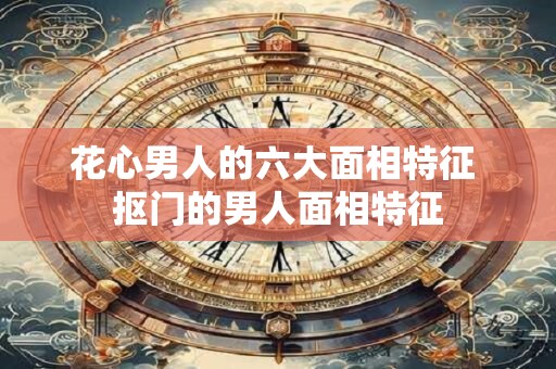 花心男人的六大面相特征 抠门的男人面相特征