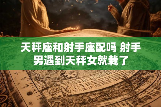 天秤座和射手座配吗 射手男遇到天秤女就栽了