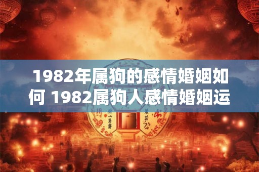 1982年属狗的感情婚姻如何 1982属狗人感情婚姻运如何