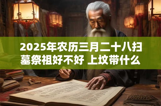 2026年农历三月二十八扫墓祭祖好不好 上坟带什么供品好