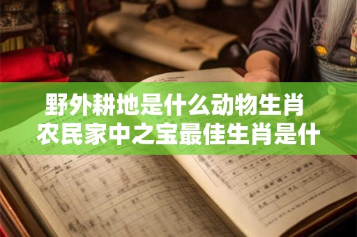 野外耕地是什么动物生肖 农民家中之宝最佳生肖是什么