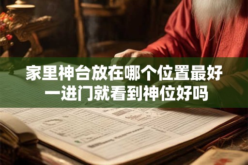 家里神台放在哪个位置最好 一进门就看到神位好吗