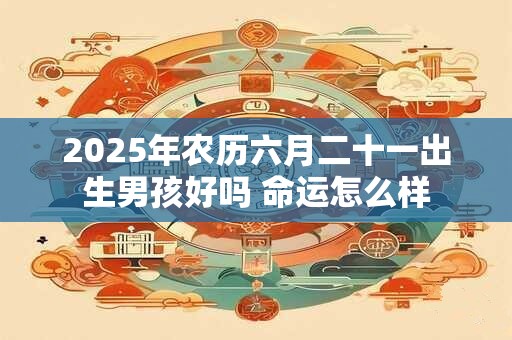 2025年农历六月二十一出生男孩好吗 命运怎么样