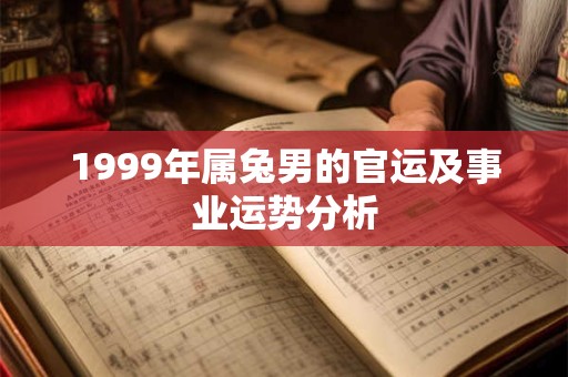 1999年属兔男的官运及事业运势分析